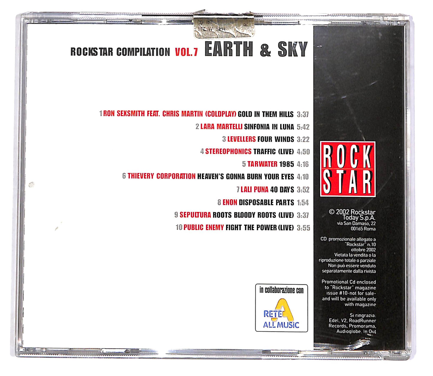 EBOND Various - Rockstar Compilation Vol. 7 - Earth & Sky EDITORIALE CD CD047006
