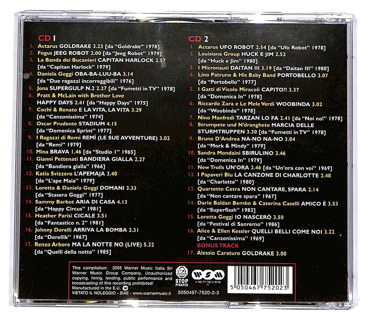 EBOND Various - Goldrake & Supersigle CD CD047012