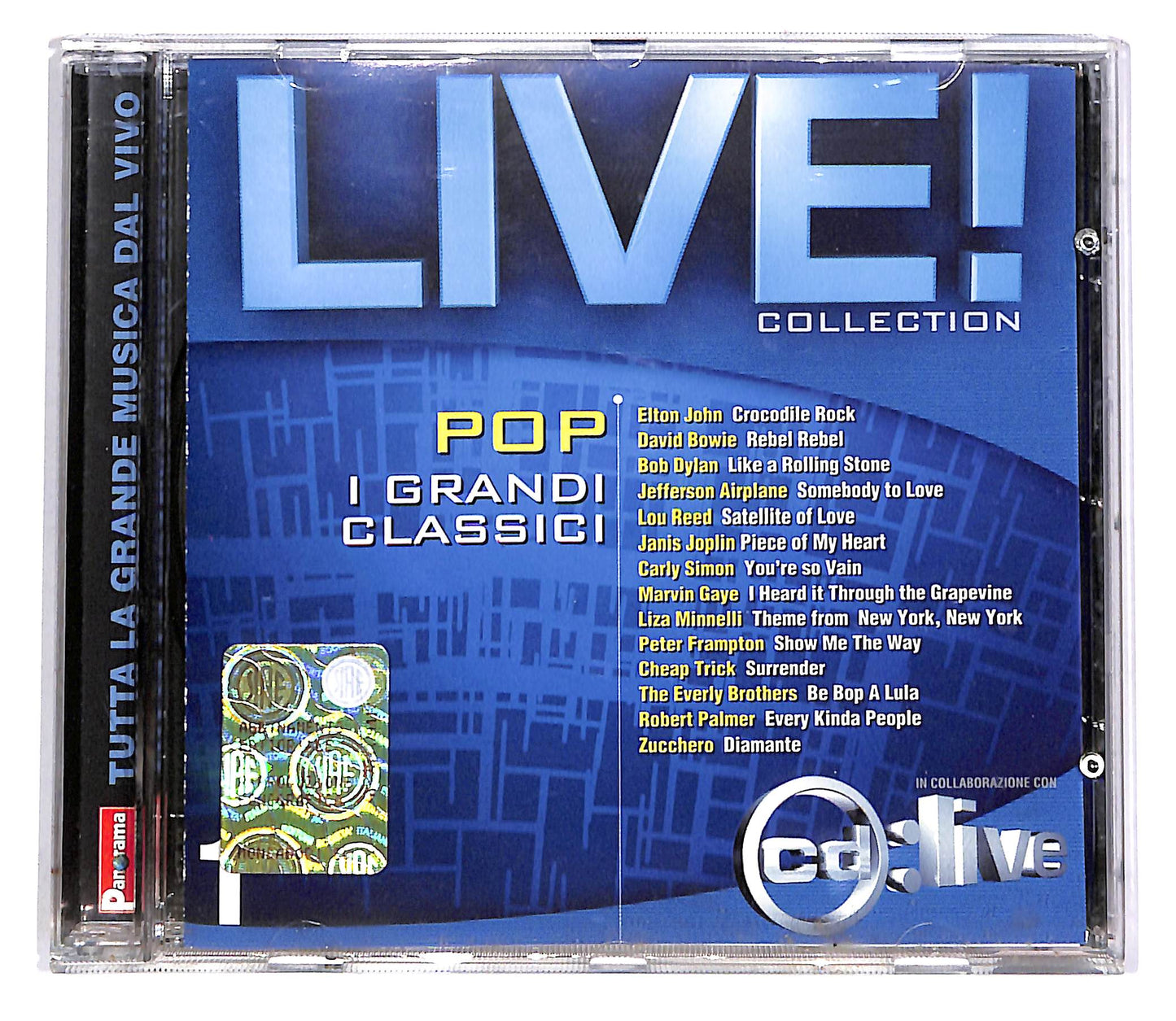 EBOND Various - Live! Collection - Pop I Grandi Classici 1 EDITORIA CD CD047018