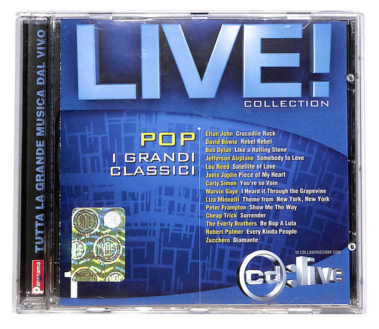 EBOND Various - Live! Collection - Pop I Grandi Classici 1 EDITORIA CD CD047018