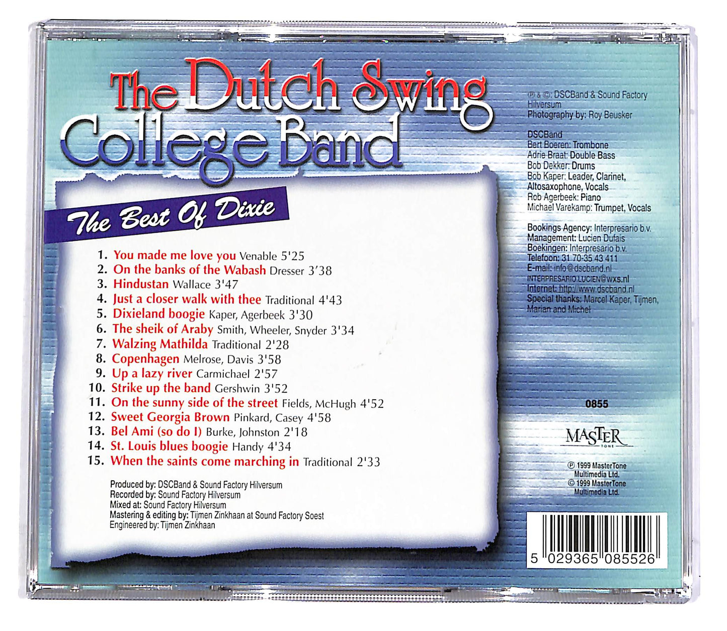 EBOND The Dutch Swing College Band - The Best Of Dixie CD CD047037