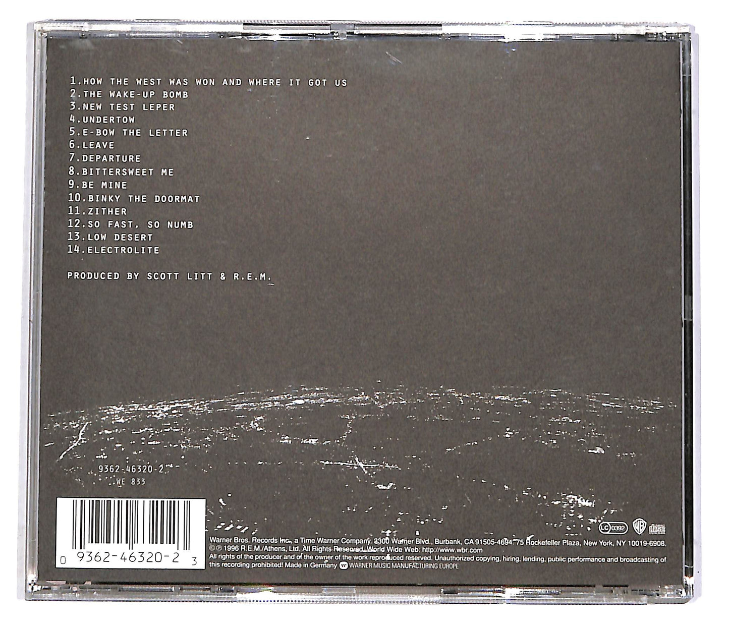 EBOND R.E.M. - New Adventures In Hi-Fi CD CD047046