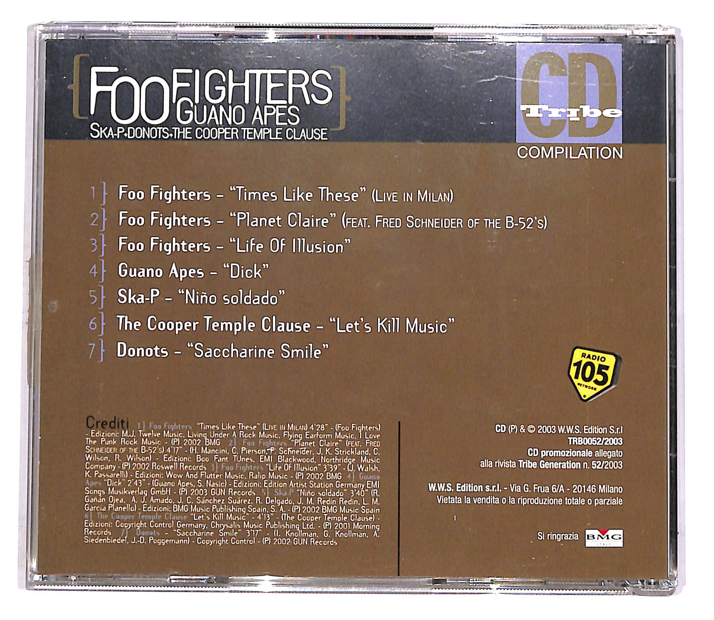 EBOND Various - Foo Fighters - Guano Apes EDITORIALE CD CD047105