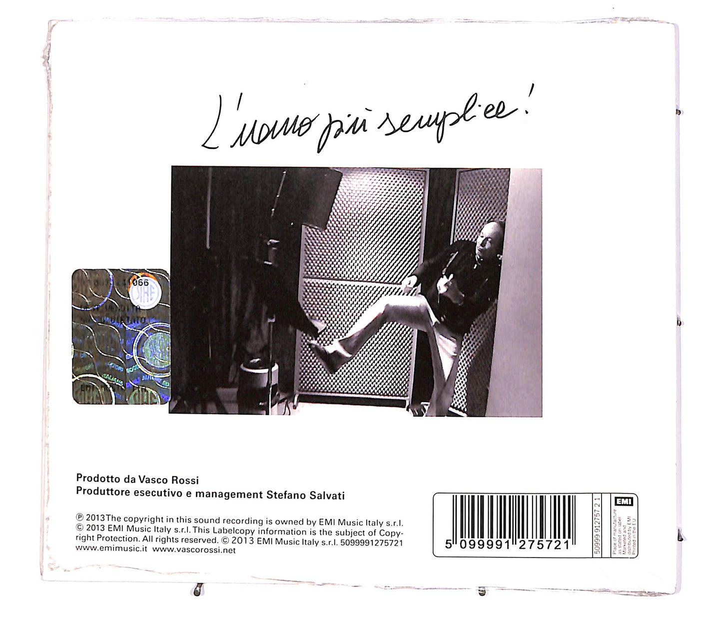 EBOND Vasco Rossi - L'Uomo Piu Semplice CD CD047115