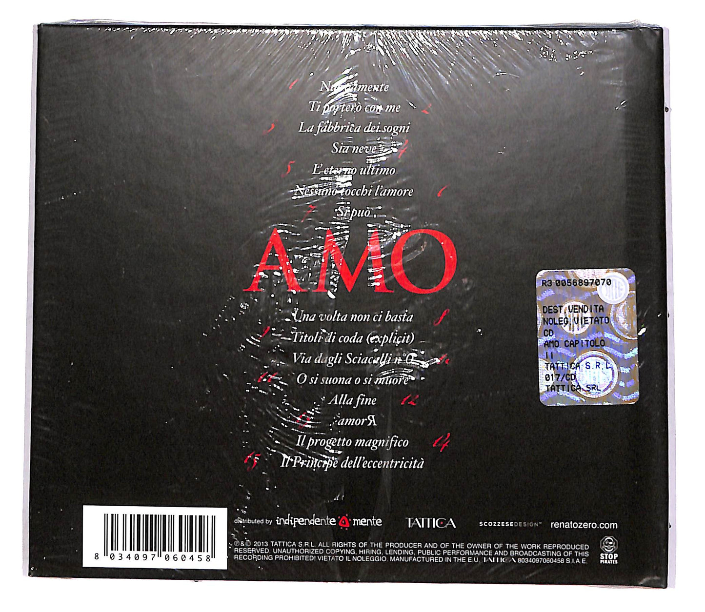EBOND Renato Zero - Amo - Capitolo II CD CD047131