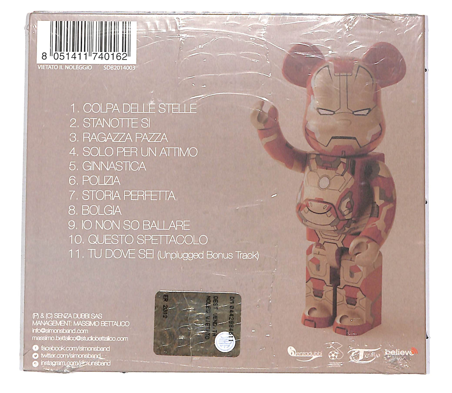 EBOND Simons - 4 CD CD047135