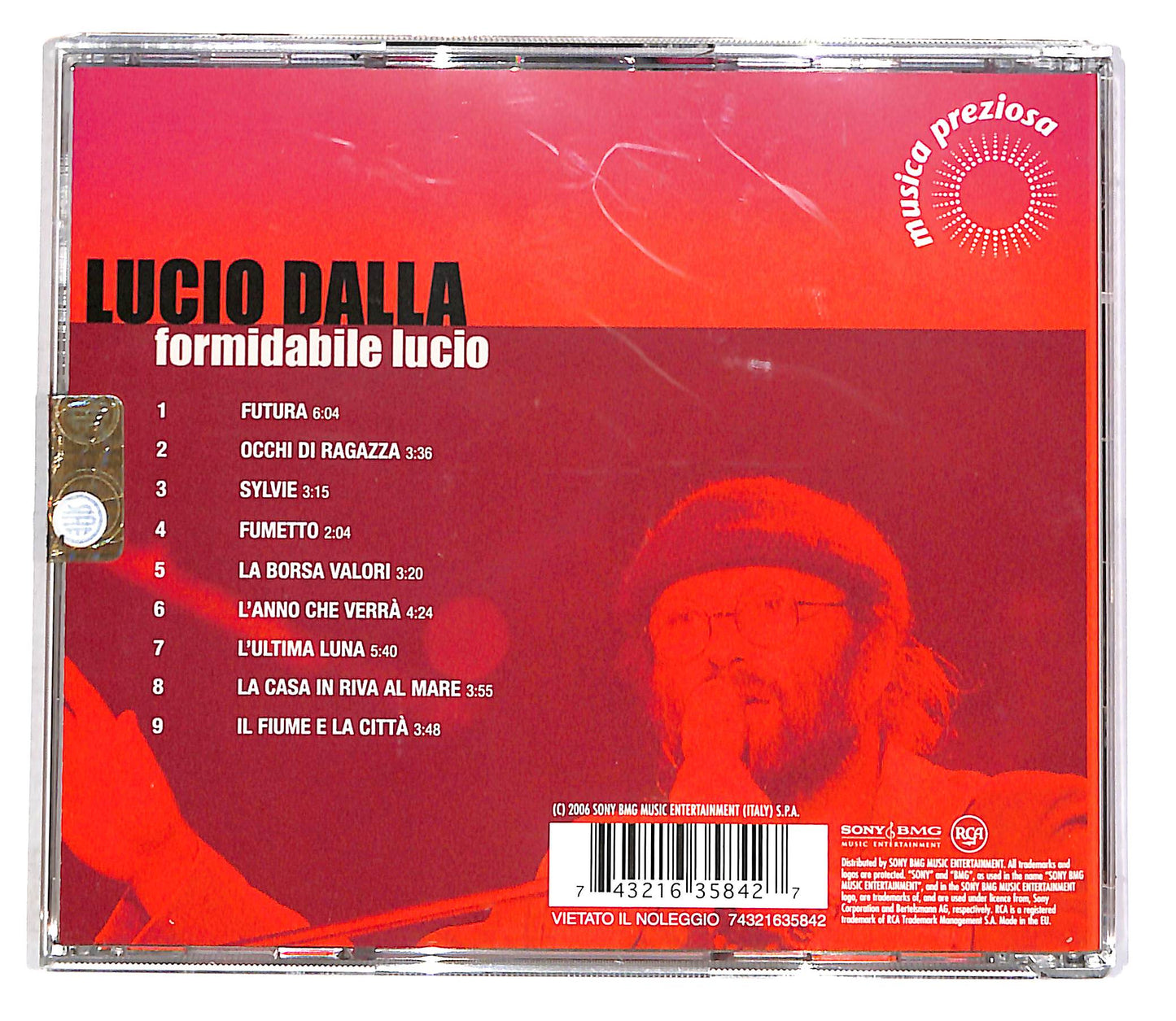 EBOND Lucio Dalla - Formidabile Lucio CD CD047139