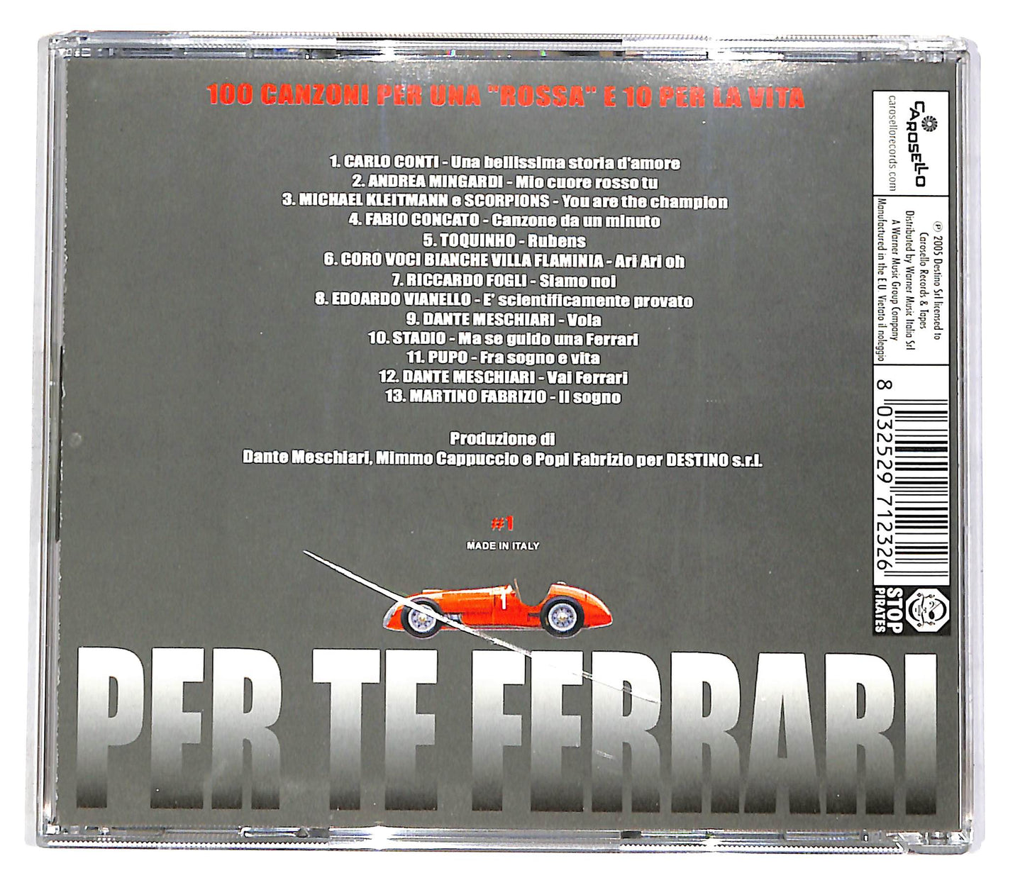 EBOND Various - Per Te Ferrari CD CD047147