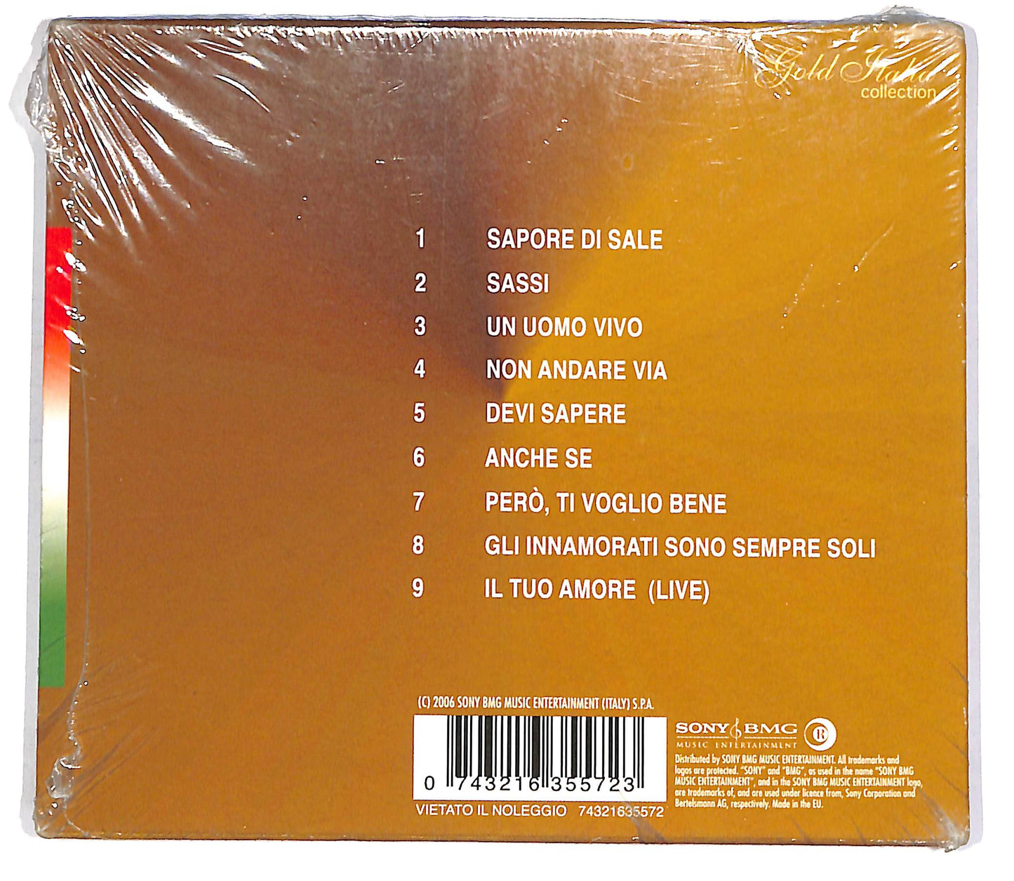 EBOND Gino Paoli - Gold Italia Collection CD CD047149