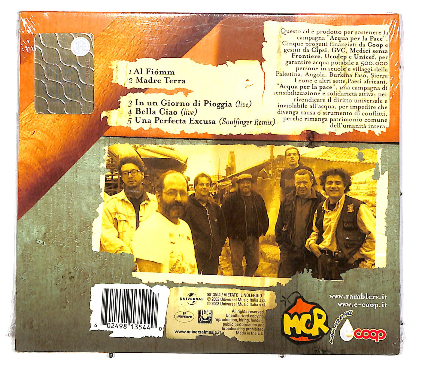 EBOND Modena City Ramblers - Gocce CD CD047150