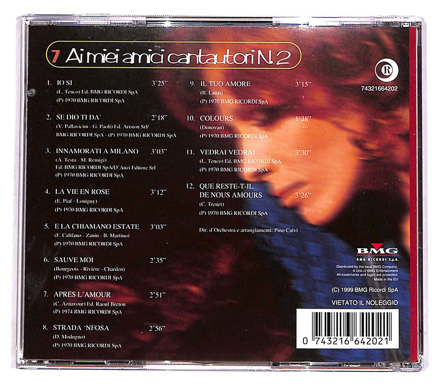 EBOND Ornella Vanoni - Ai Miei Amici Cantautori N.2 CD CD047161