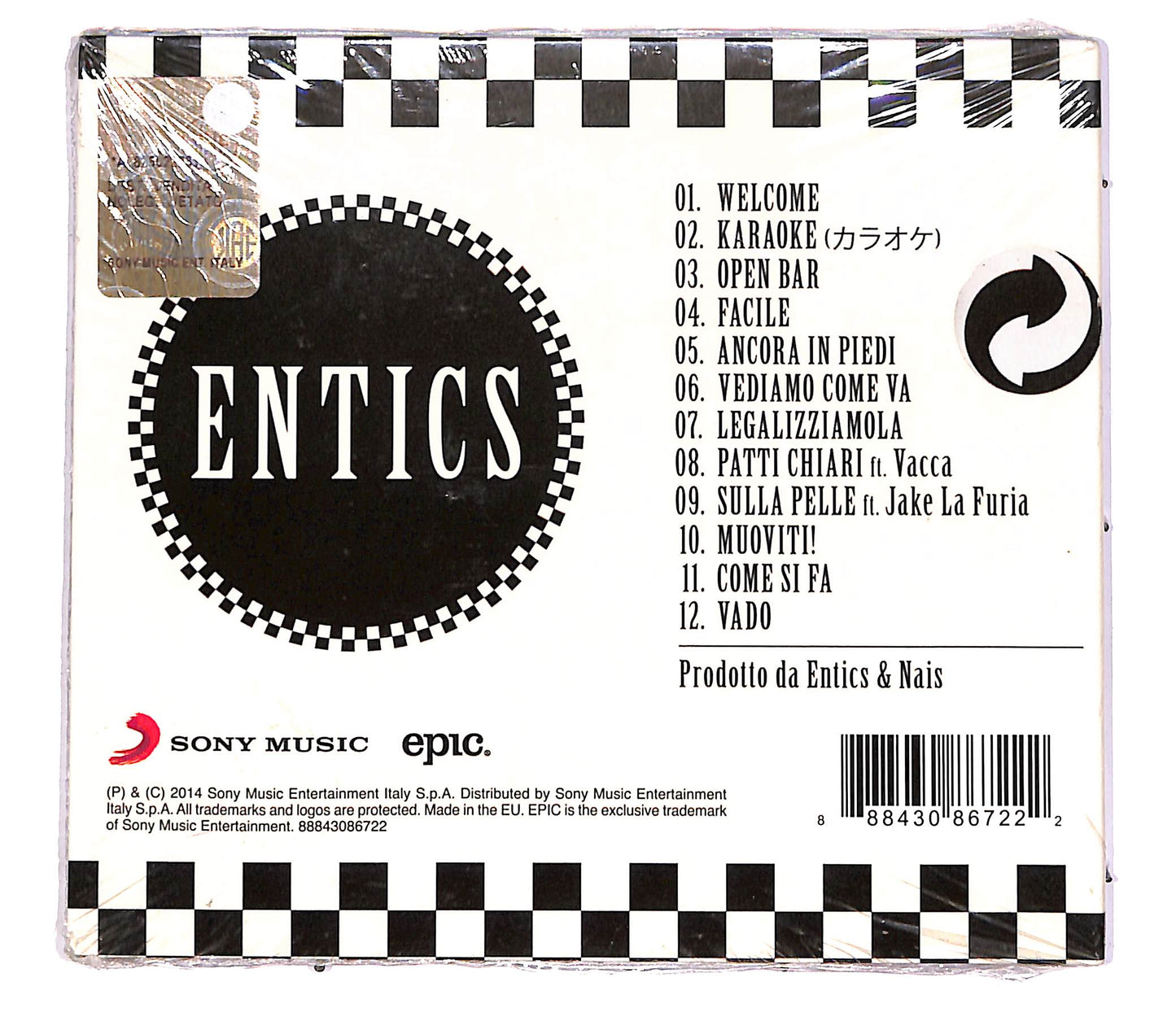 EBOND Entics - Television Vol. 3 CD CD047162