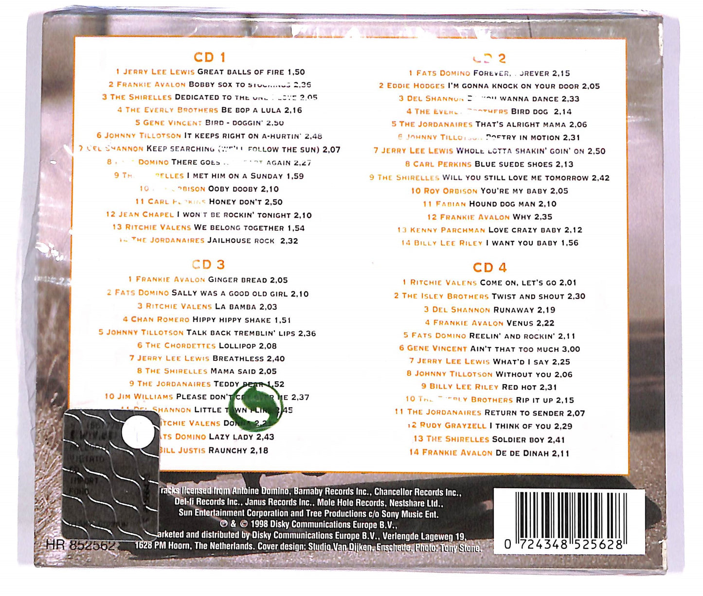 EBOND Various - Rock & Roll Classics (4 dischi) CD CD047205