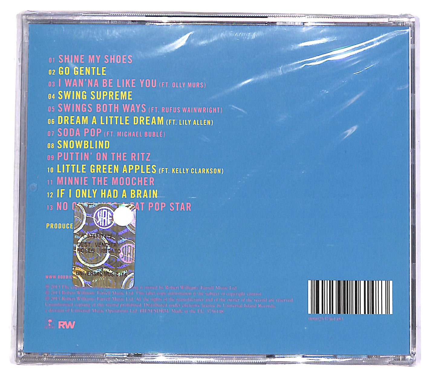 EBOND Robbie Williams - Swings Both Ways CD CD047211