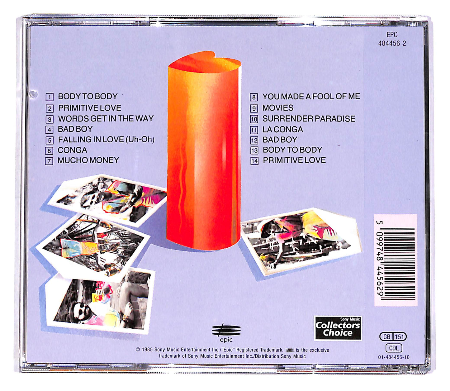 EBOND Miami Sound Machine - Primitive Love CD CD047238