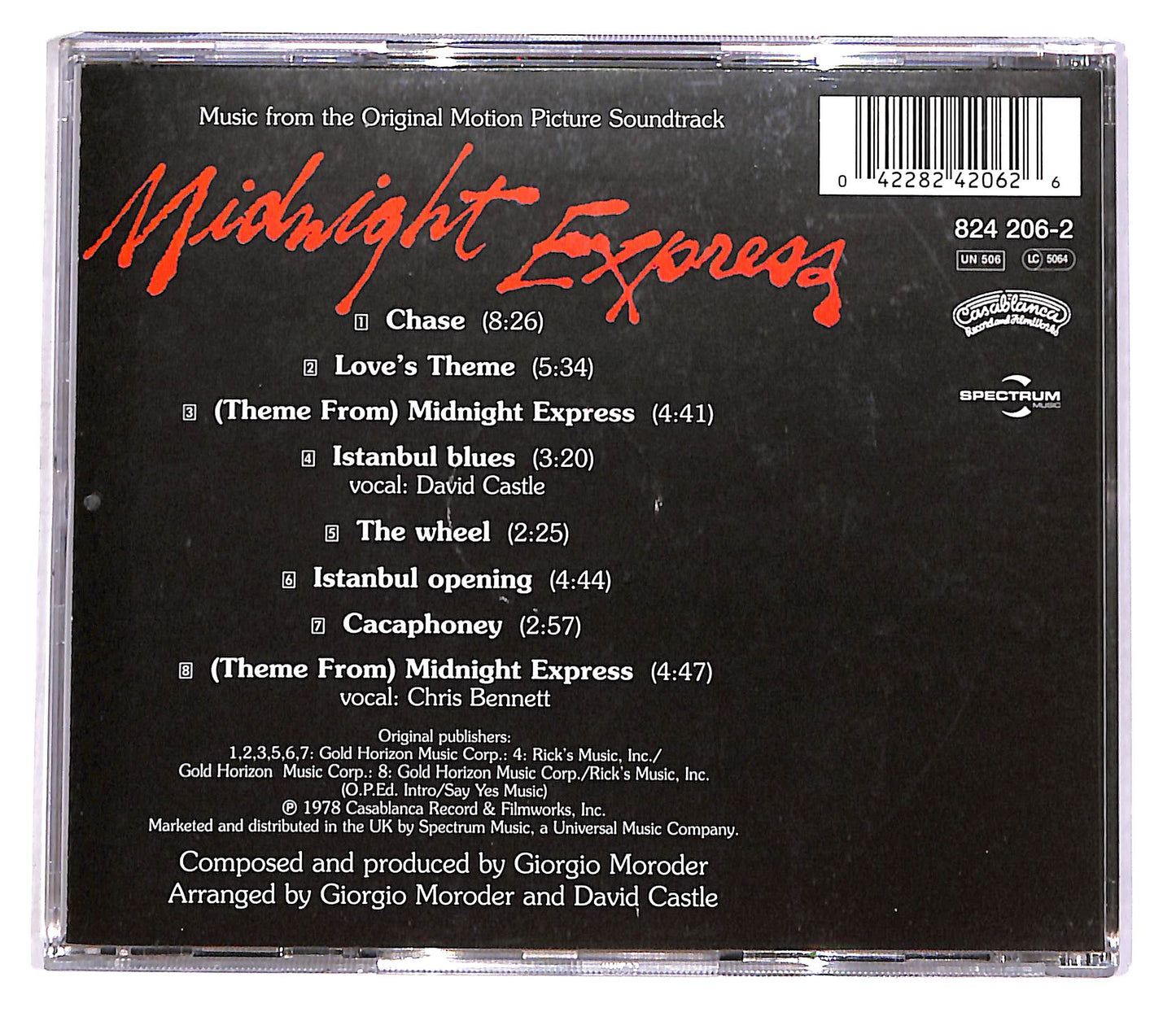 EBOND Giorgio Moroder - Midnight Express CD CD047325