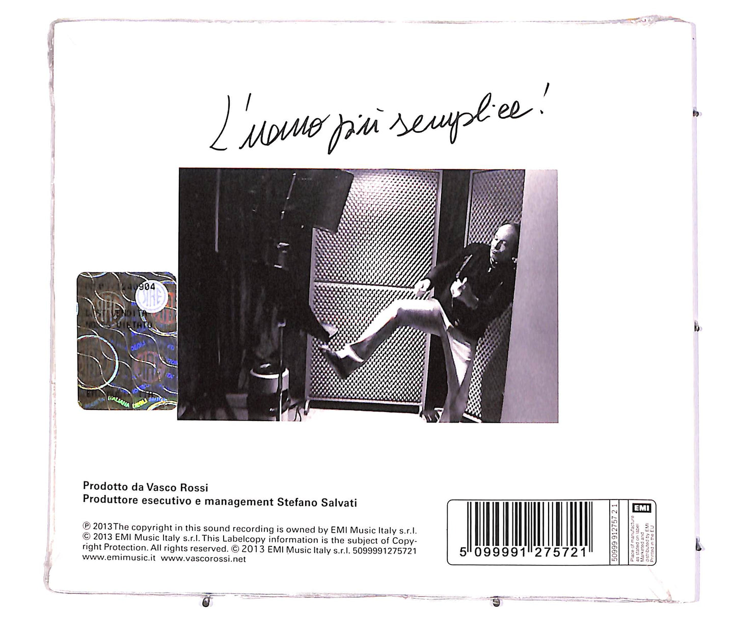EBOND Vasco Rossi - L'Uomo Piu Semplice CD CD047330