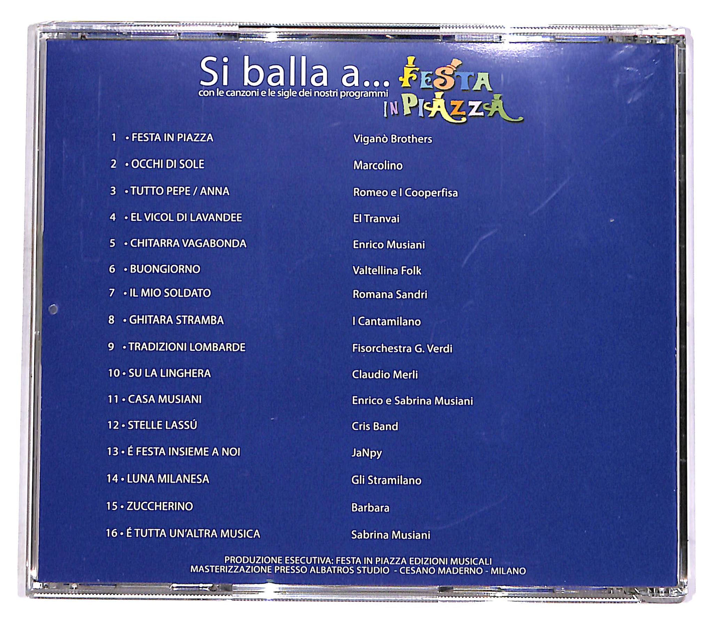 EBOND Si Balla A... Festa In Piazza EDITORIALE CD CD047362