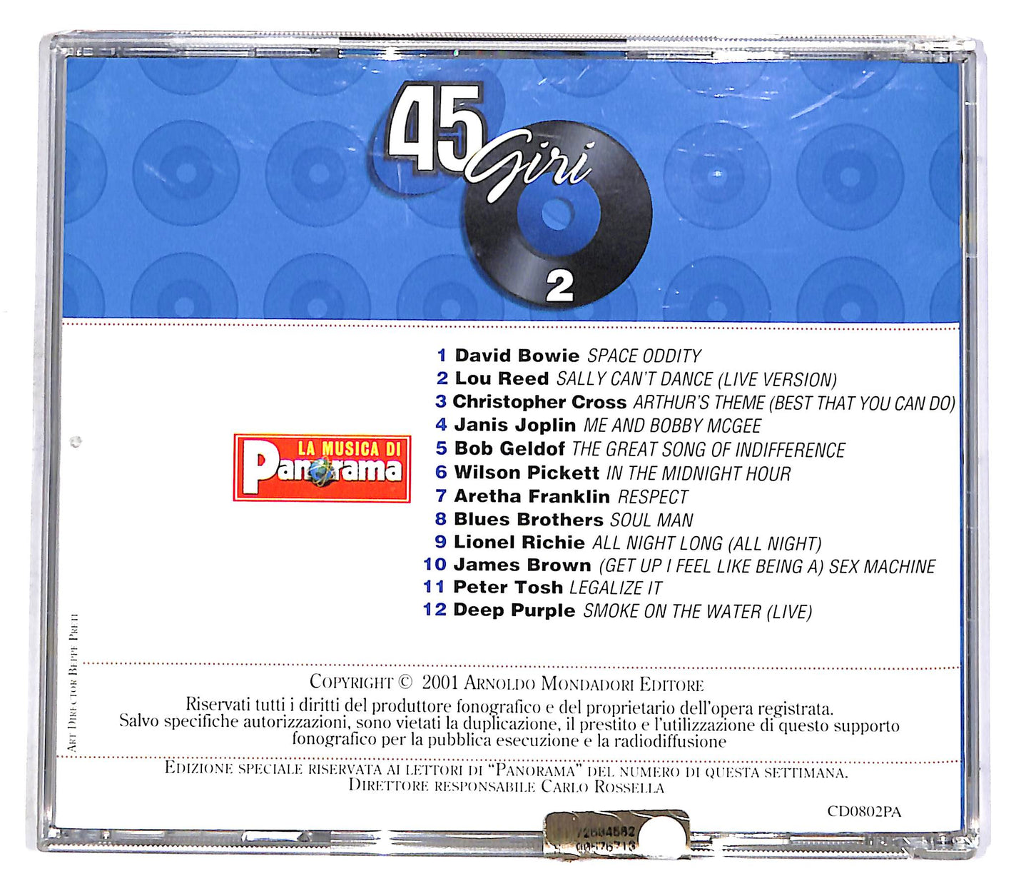 EBOND Various - 45 Giri - Hit Parade Internazionale Vol.2 EDITORIALE CD CD047431