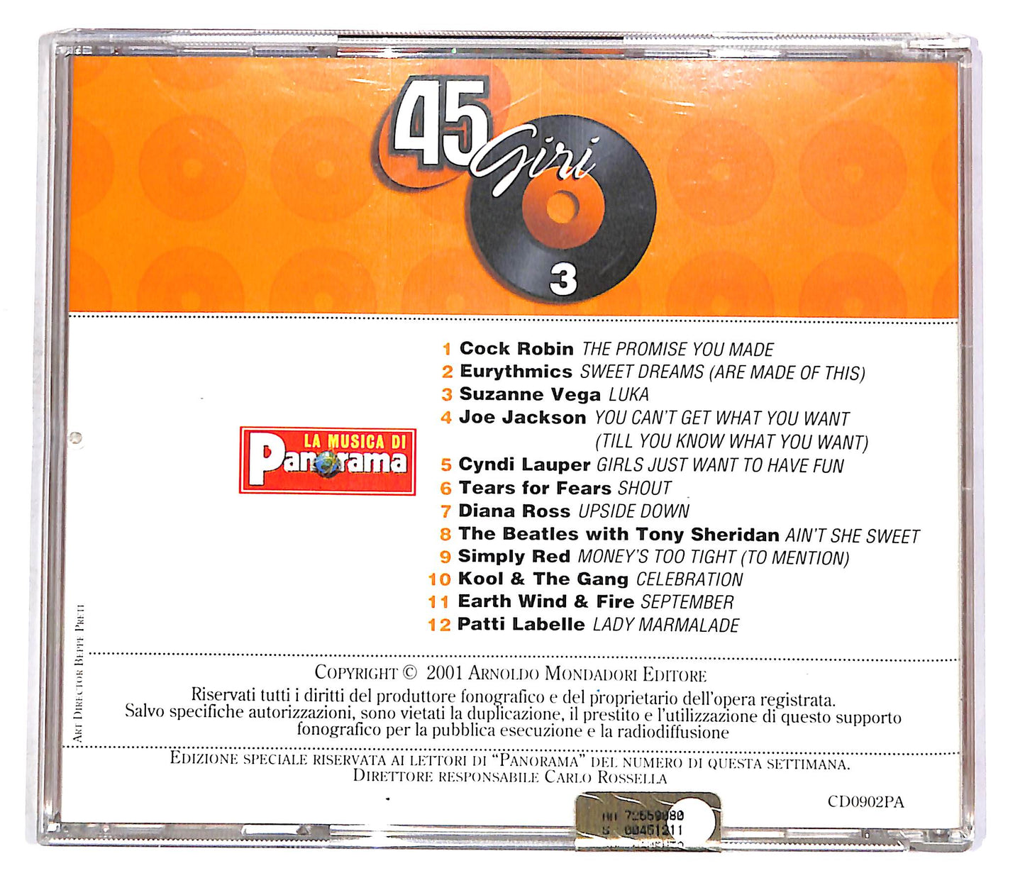 EBOND Various - 45 Giri - Hit Parade Internazionale Vol.3 EDITORIALE CD CD047432