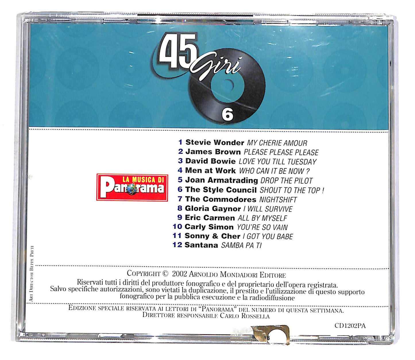 EBOND Various - 45 Giri - Hit Parade Internazionale Vol.6 EDITORIALE CD CD047435