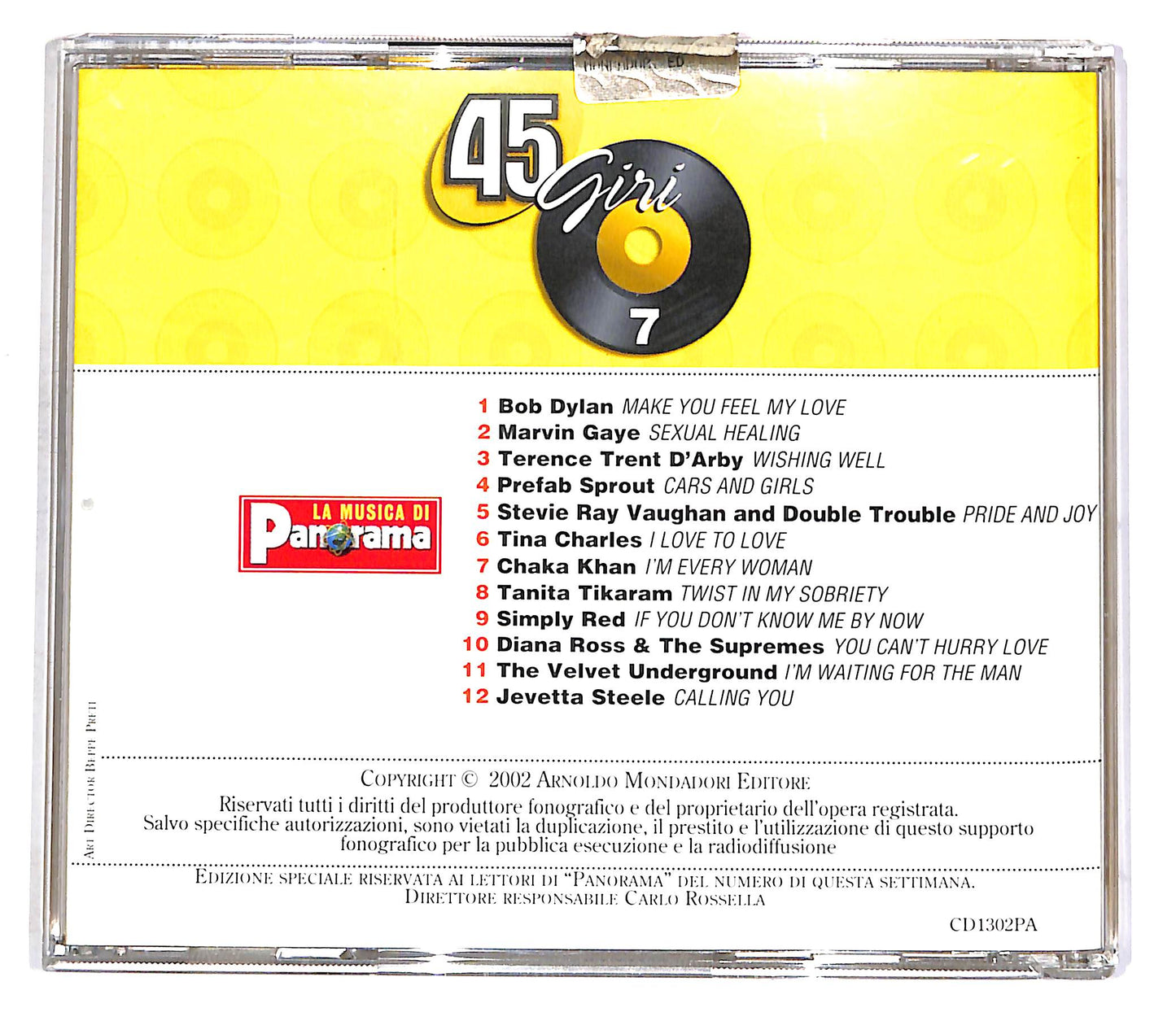 EBOND Various - 45 Giri - Hit Parade Internazionale Vol.7 EDITORIALE CD CD047436