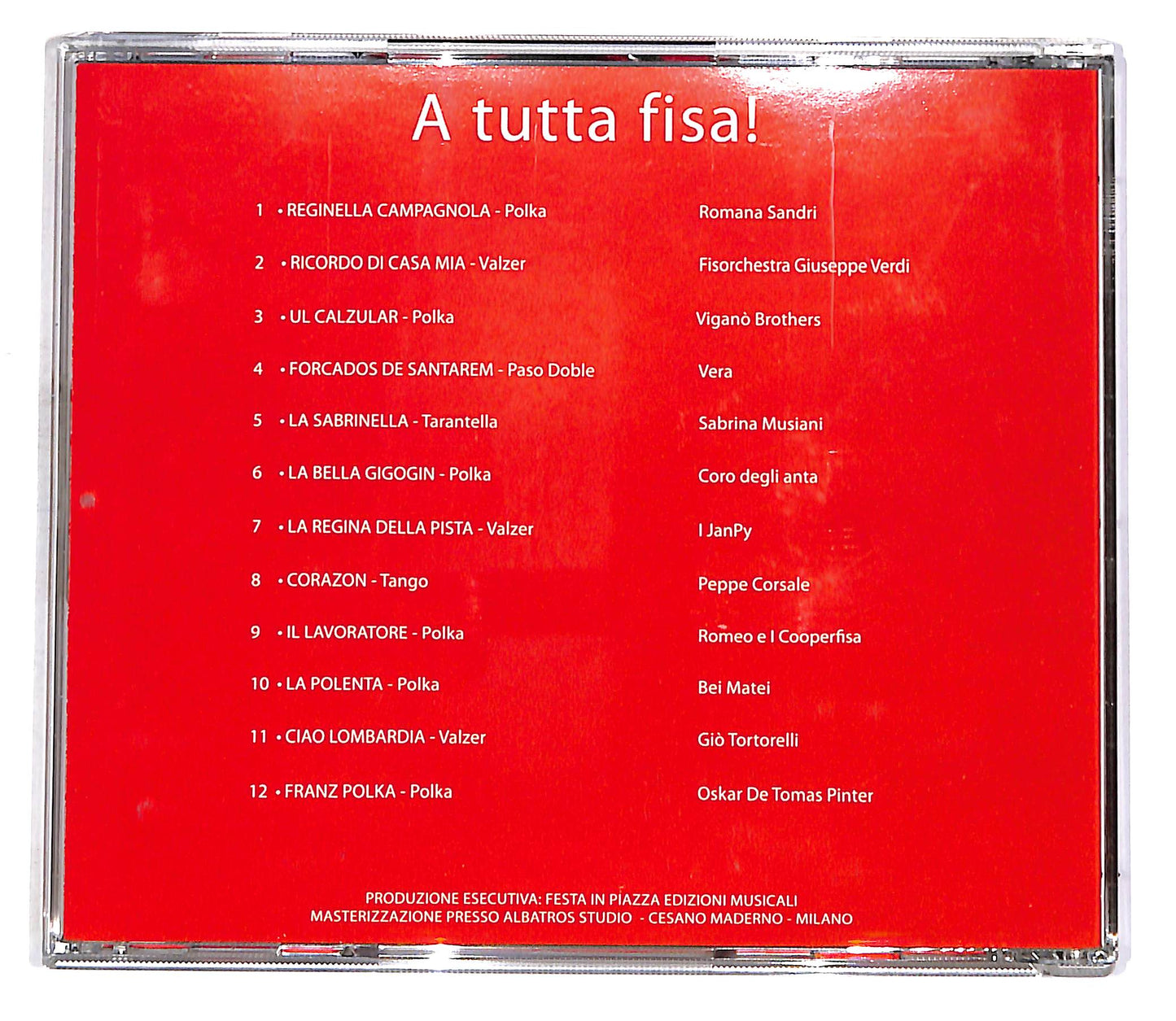EBOND Various - A Tutta Fisa! EDITORIALE CD CD047444