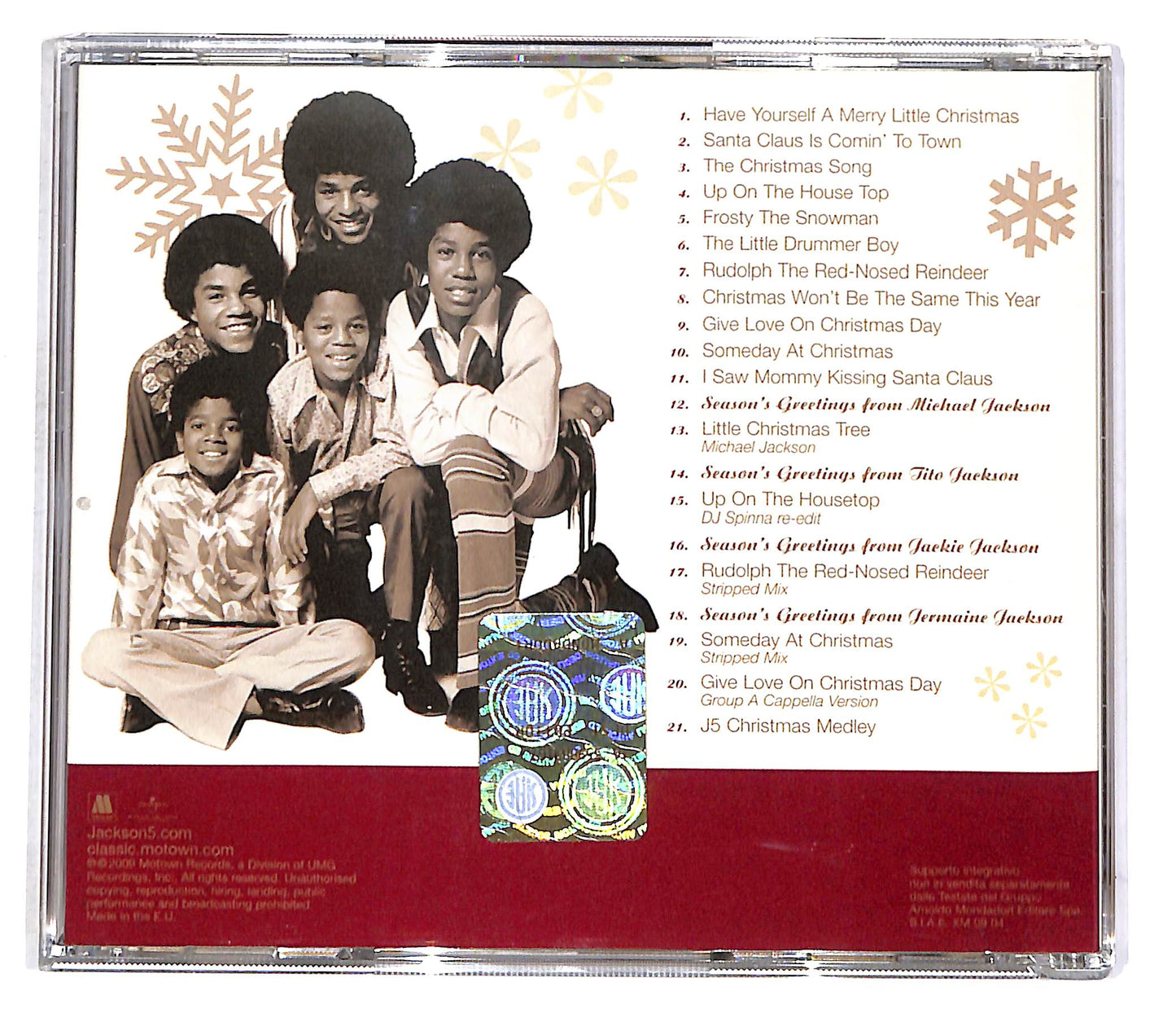 EBOND The Jackson 5 - Ultimate Christmas Collection EDITORIALE CD CD047446