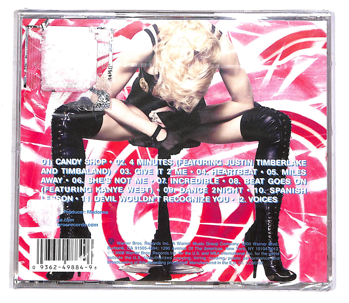 EBOND Madonna - Hard Candy CD CD047462