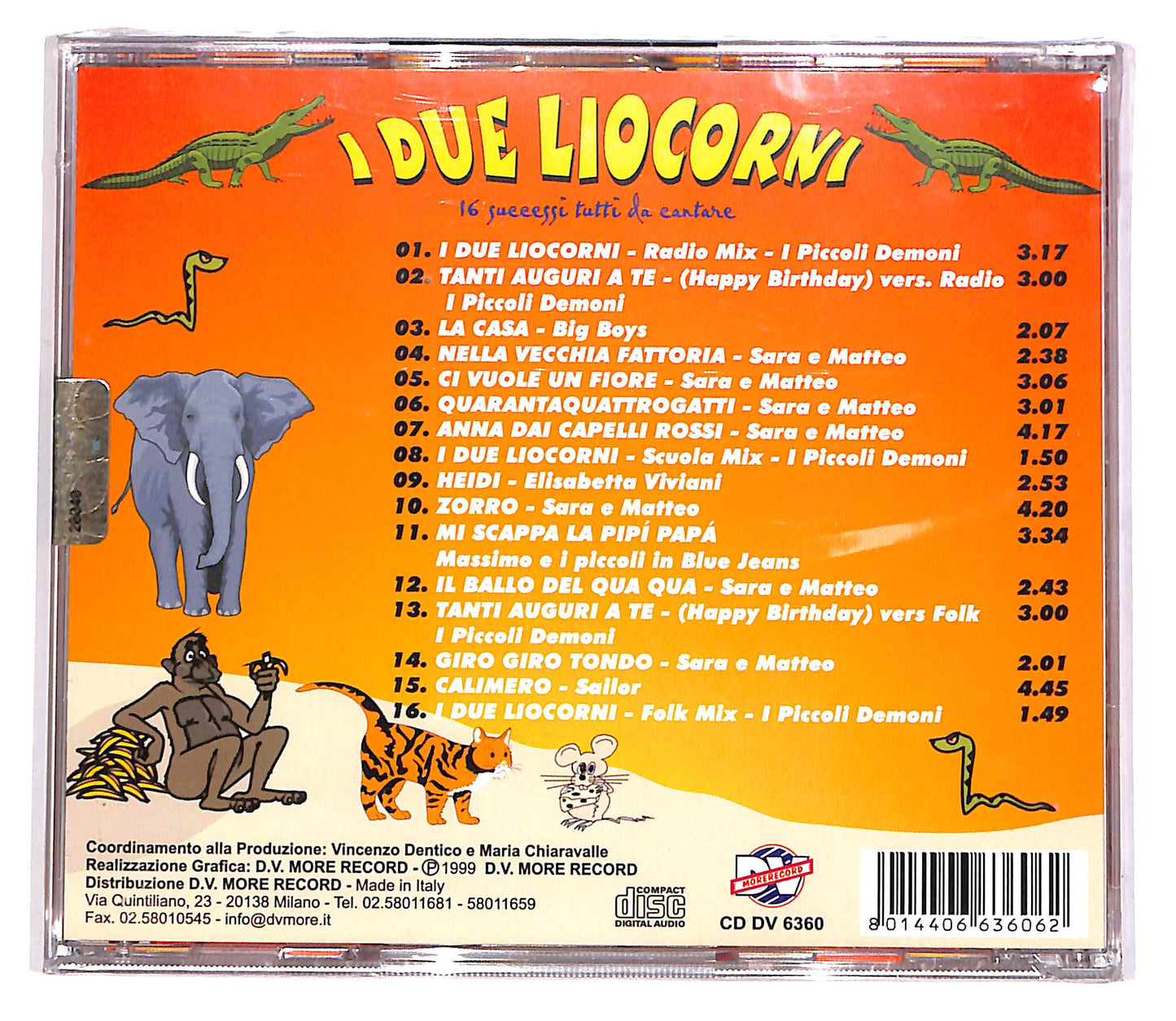 EBOND Various - I Due Liocorni CD CD047528