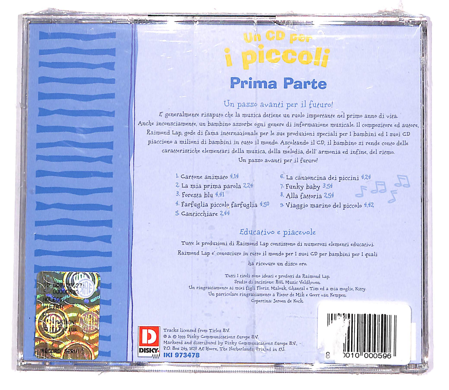 EBOND Various - UnPer I Piccoli - Prima Parte CD CD047539