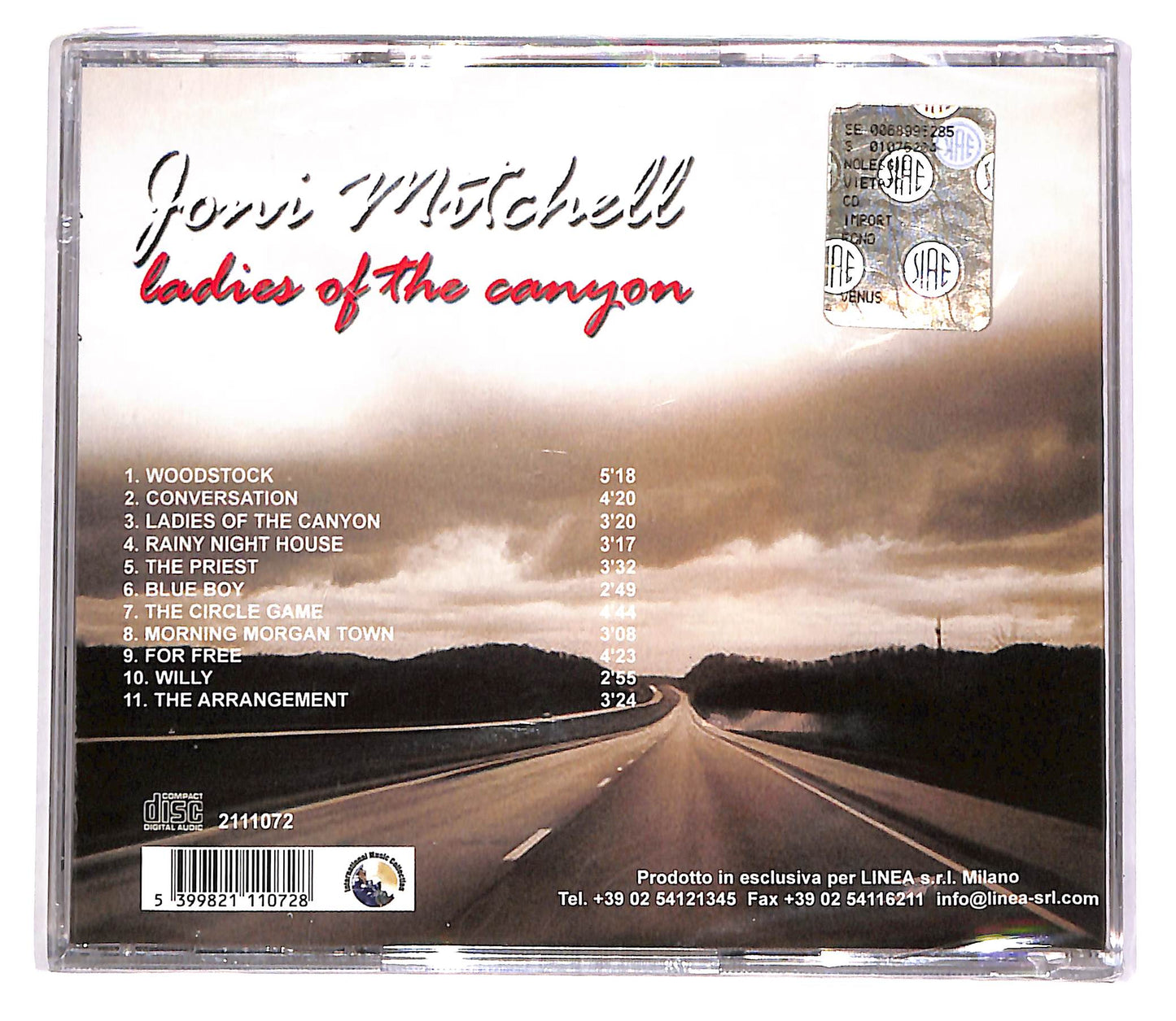 EBOND Joni Mitchell - Ladies Of The Canyon CD CD047547