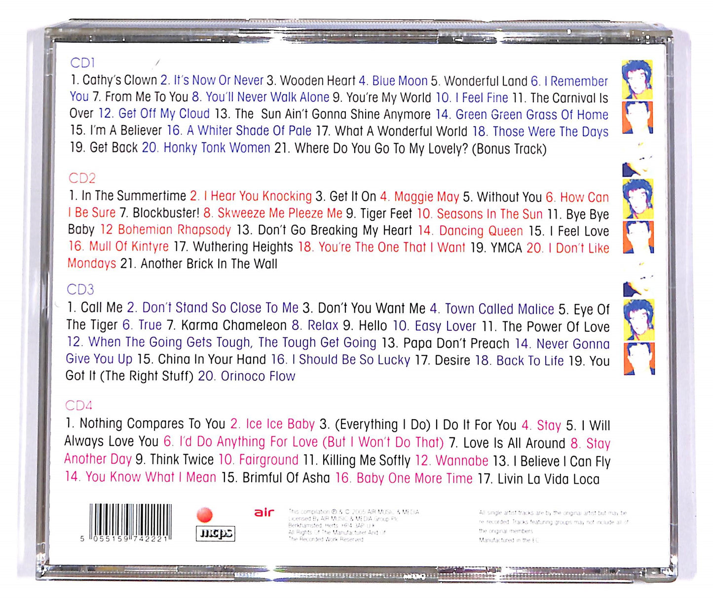 EBOND Studio 99 - Pop Tributes (4 dischi) CD CD047551