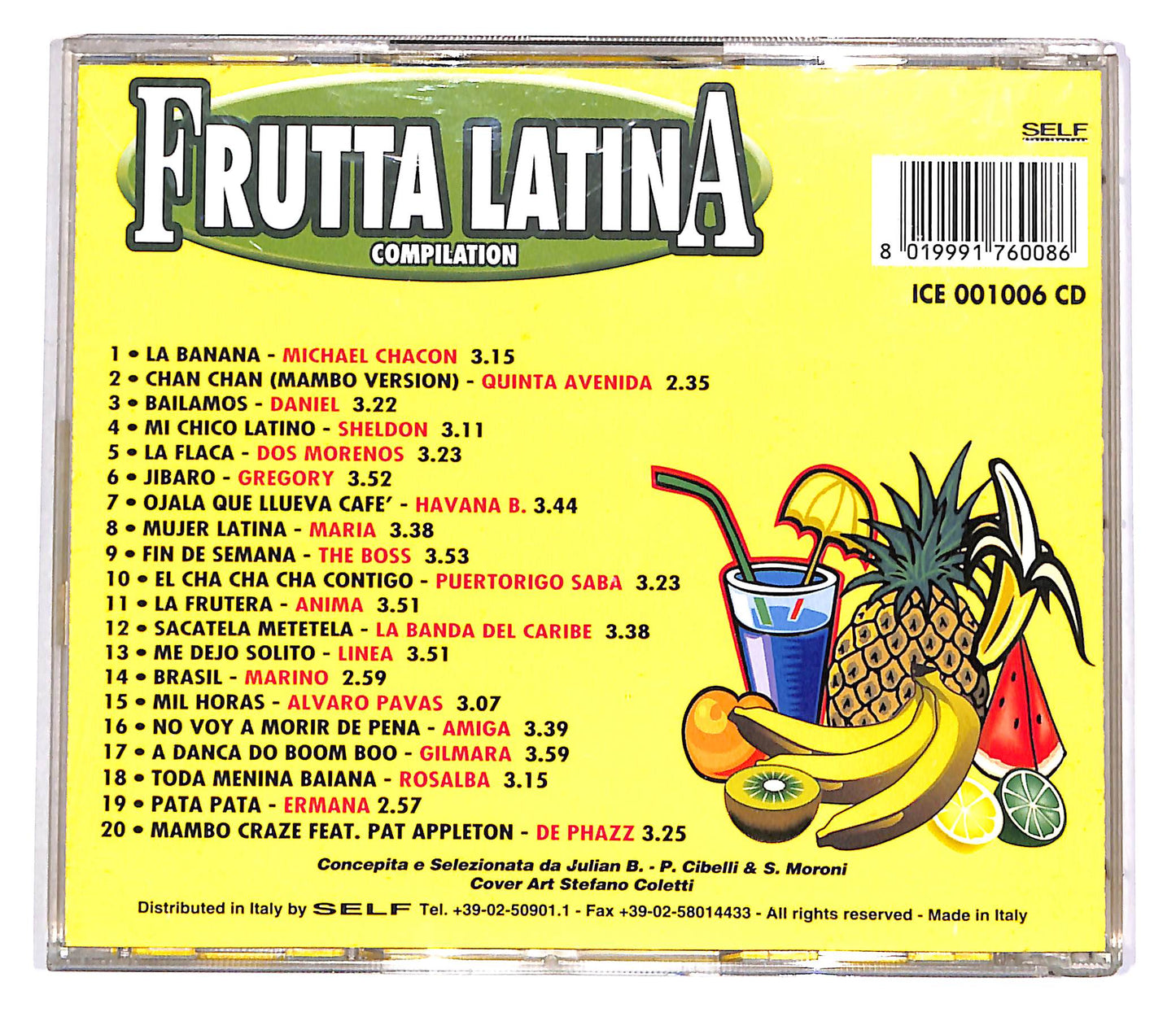 EBOND Frutta Latina Compilation CD CD047559