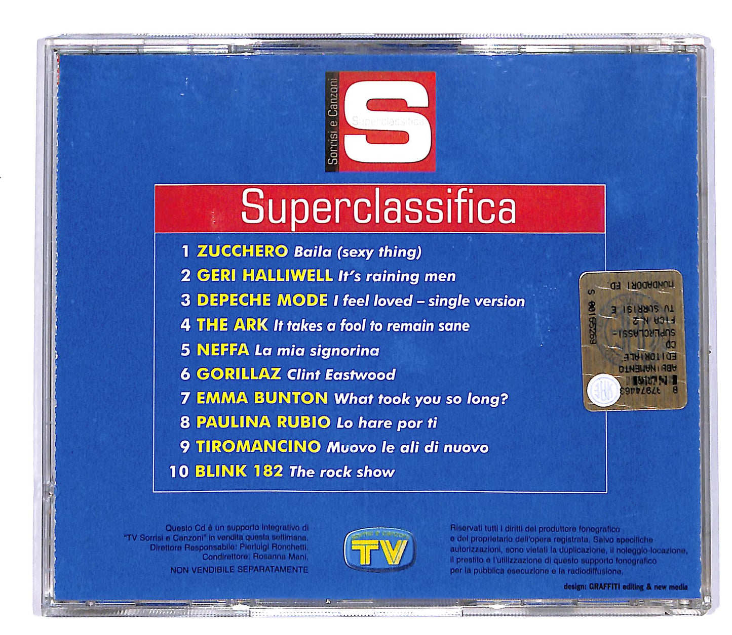 EBOND Various - S Superclassifica EDITORIALE CD CD048026