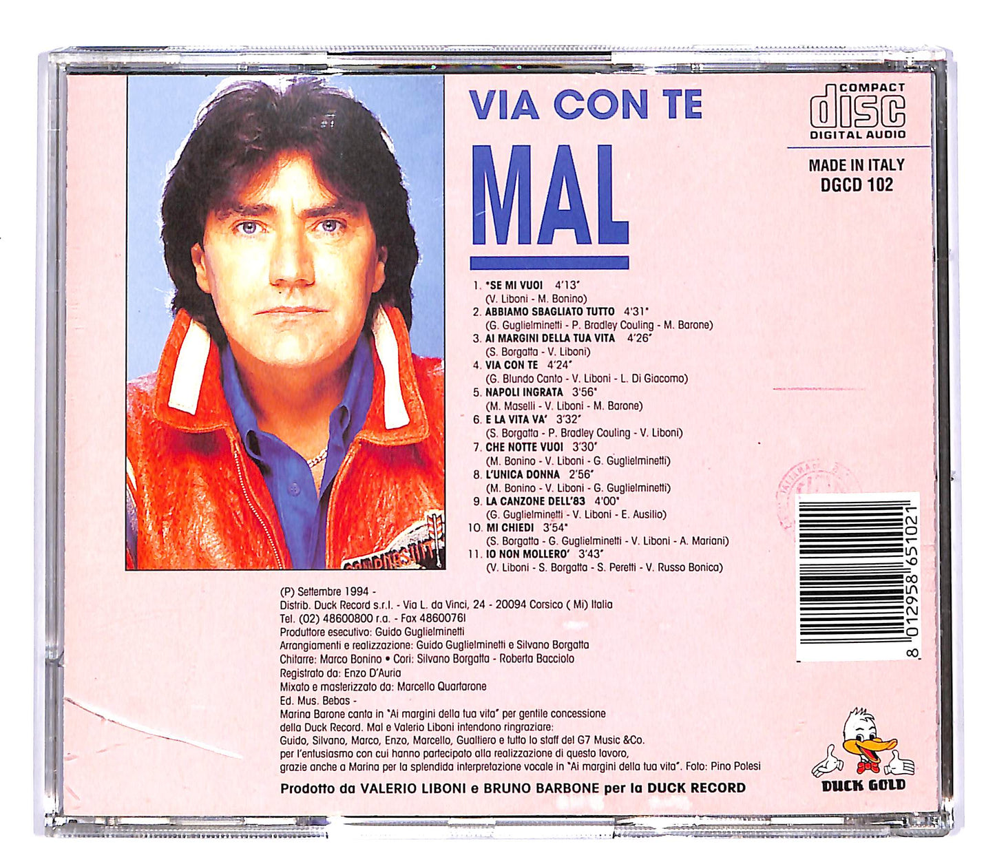 EBOND Mal - Via Con Te CD CD048029