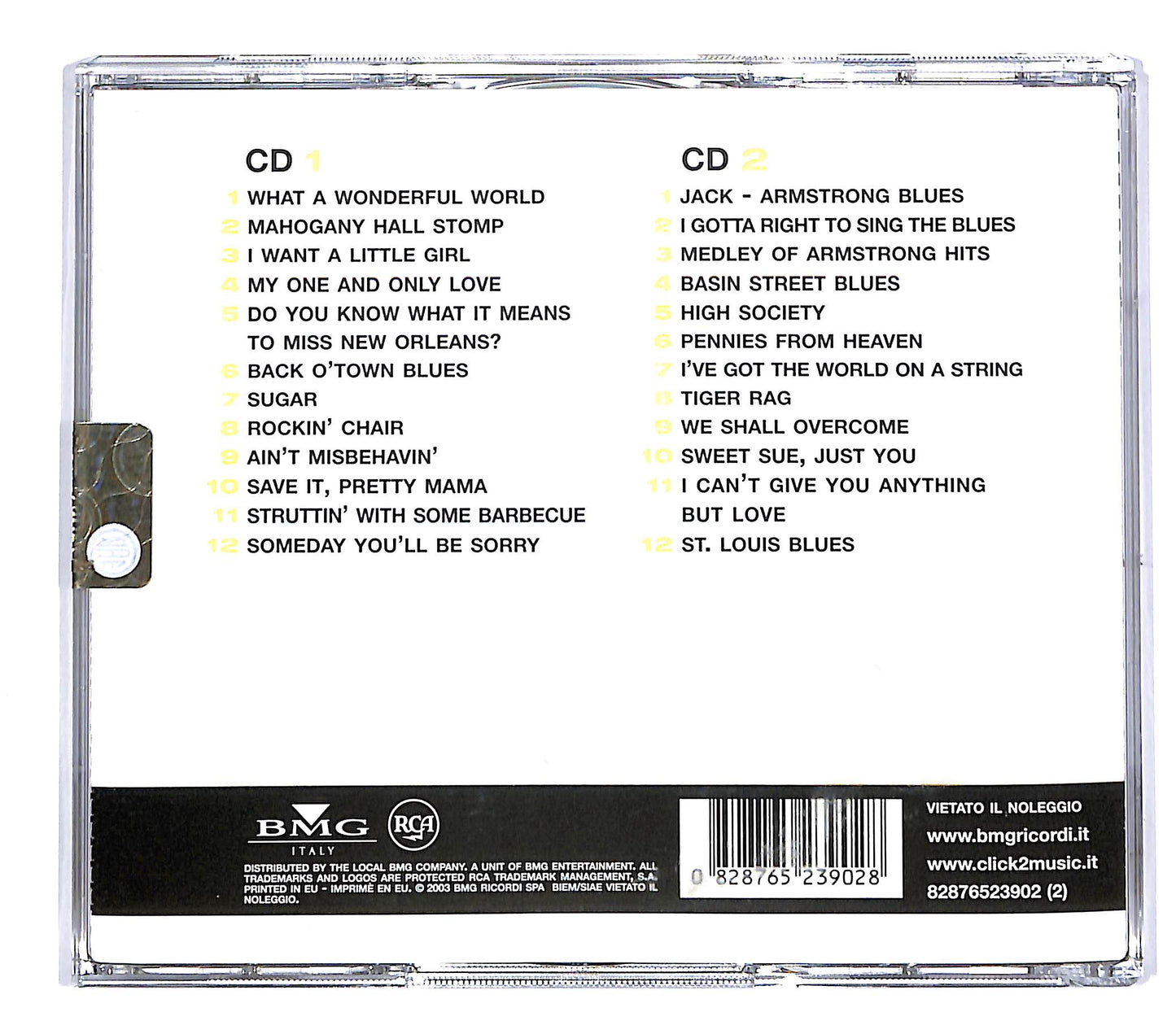 EBOND Louis Armstrong - il genio del jazz CD CD048111