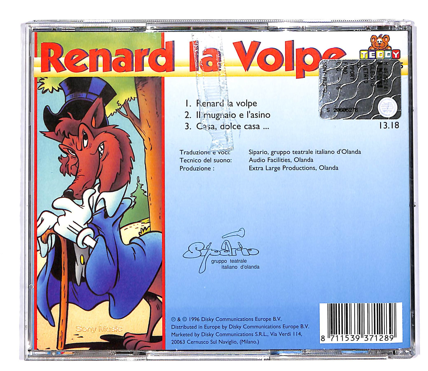 EBOND Variours - Renard la Volpe CD CD048130