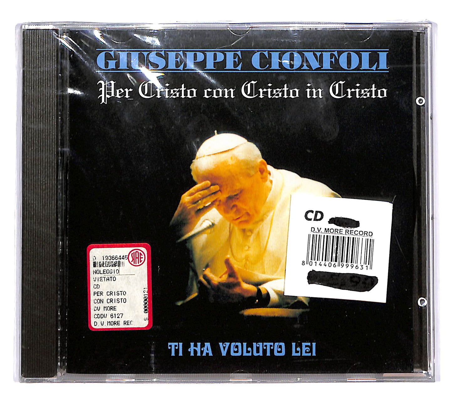 EBOND Giuseppe Cionfoli - Ti ha voluto lei CD CD048136