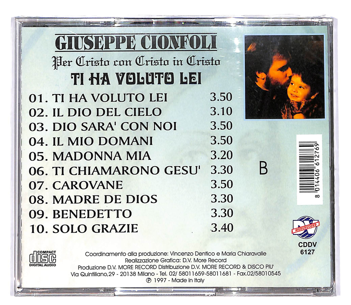 EBOND Giuseppe Cionfoli - Ti ha voluto lei CD CD048136