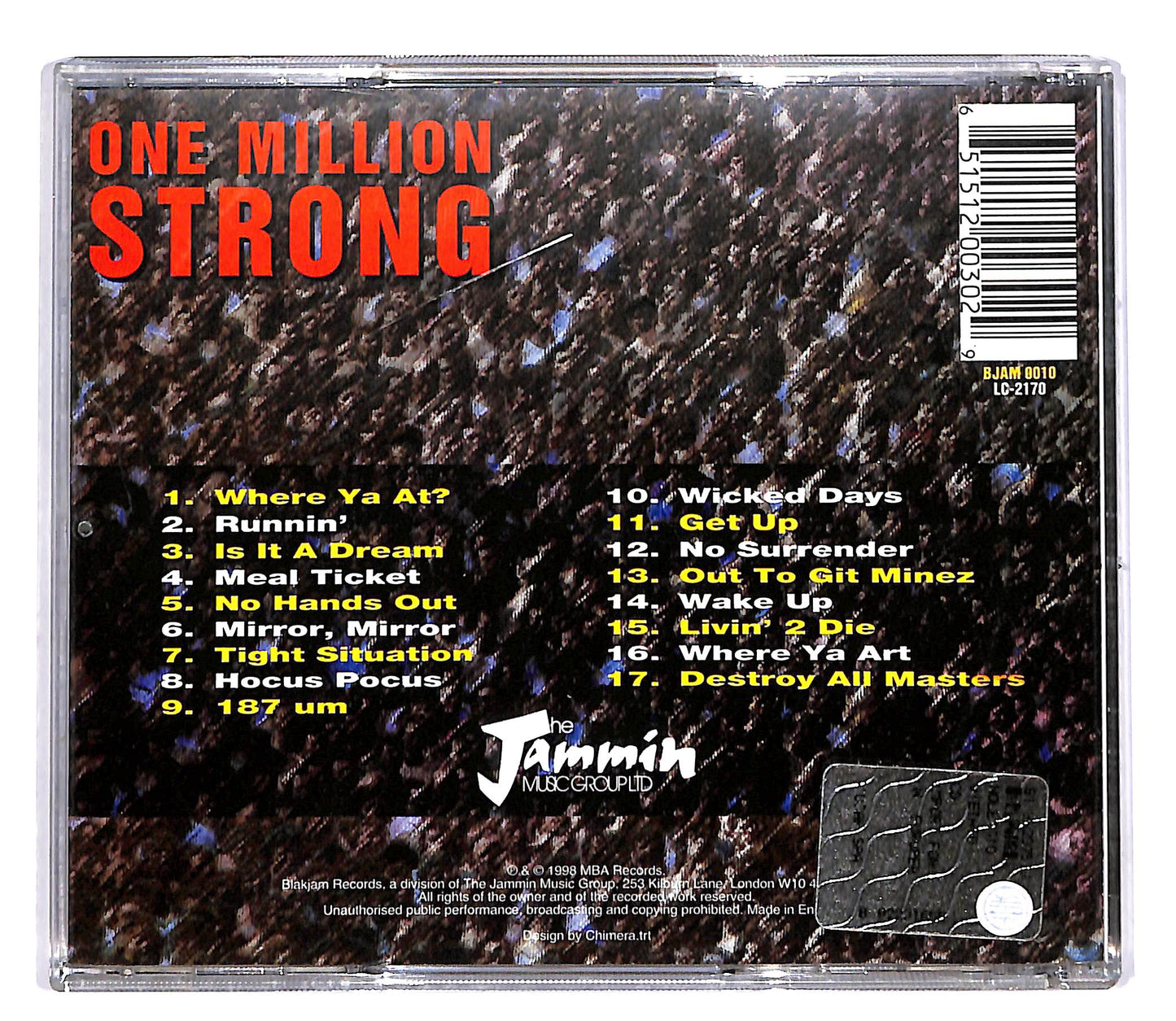 EBOND Various - One Million Strong CD CD048138