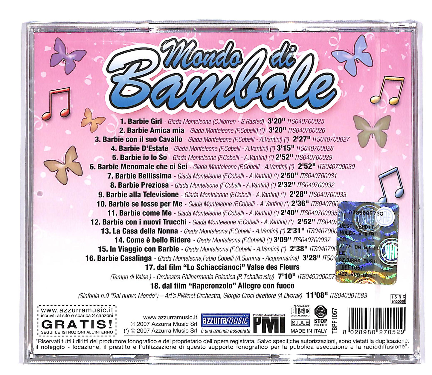 EBOND Various - mondo di bambole CD CD048141