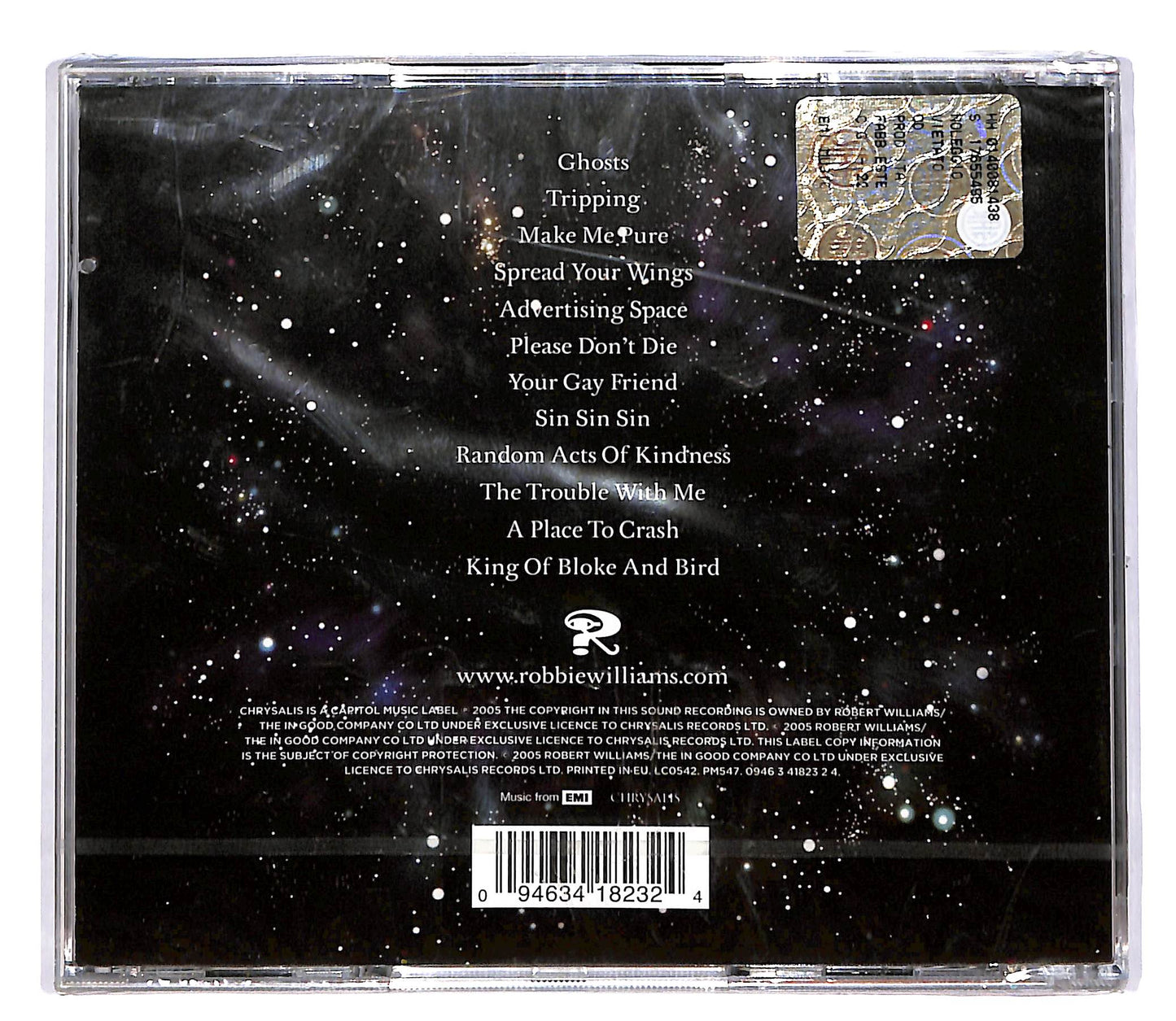 EBOND Robbie Williams - Intensive Care CD CD048142