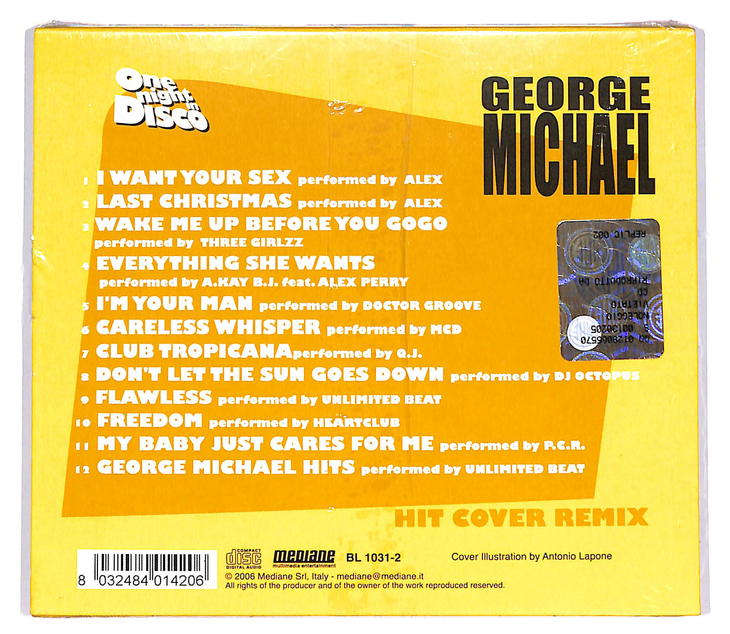 EBOND Various - One Night In Disco - George Michael CD CD048146