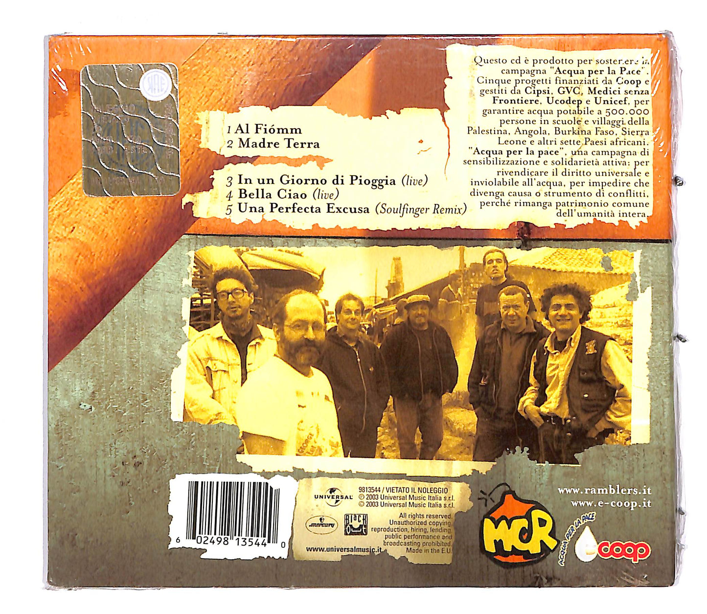 EBOND Modena City Ramblers - Gocce CD CD048147