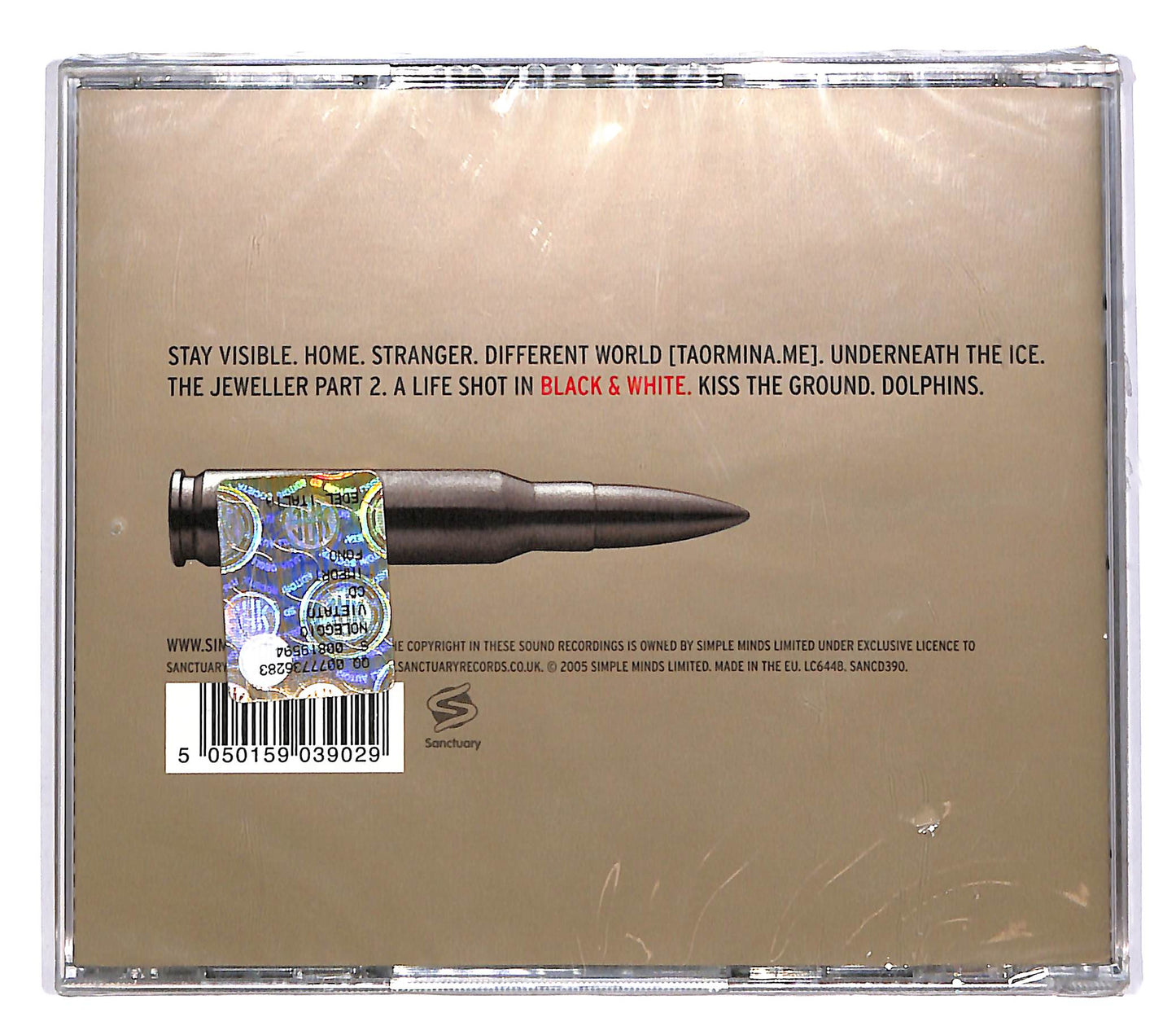 EBOND Simple Minds - Black e White 050505 CD CD048150