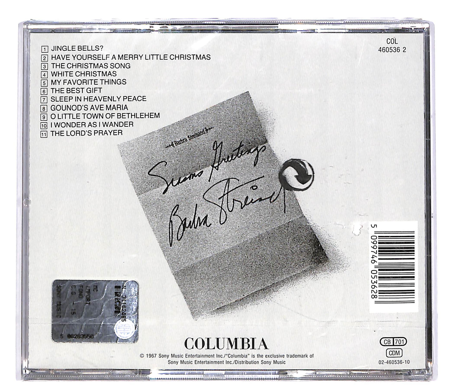 EBOND Barbra Streisand - A Christmas Album CD CD048155