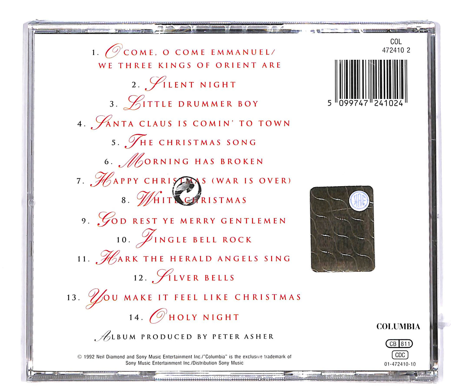 EBOND Neil Diamond - The Christmas Album CD CD048156