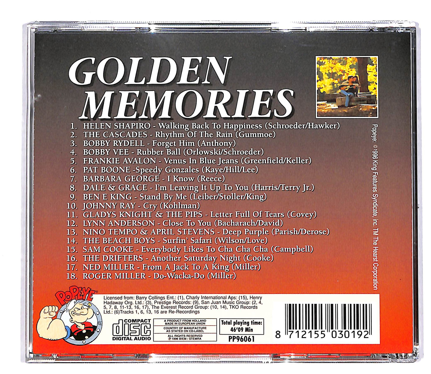 EBOND Various - Golden Memories CD CD048203