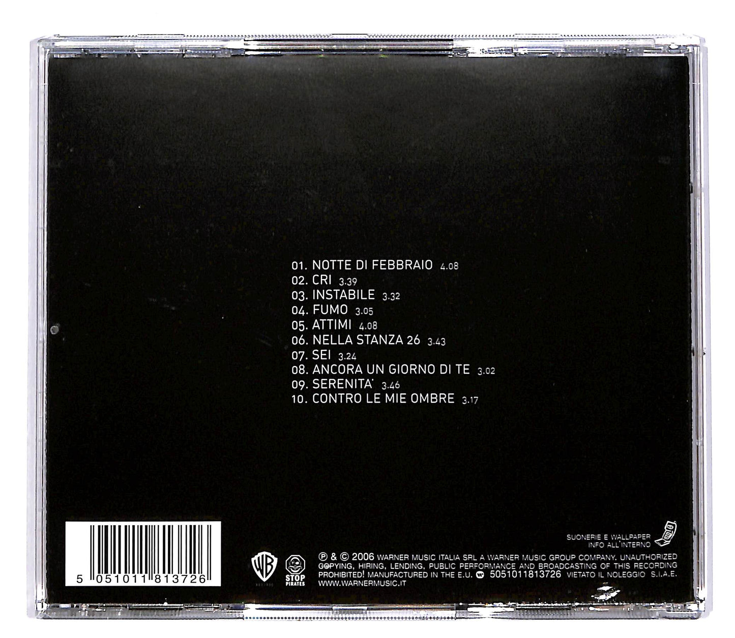 EBOND Nek - Nella Stanza 26 CD CD048213